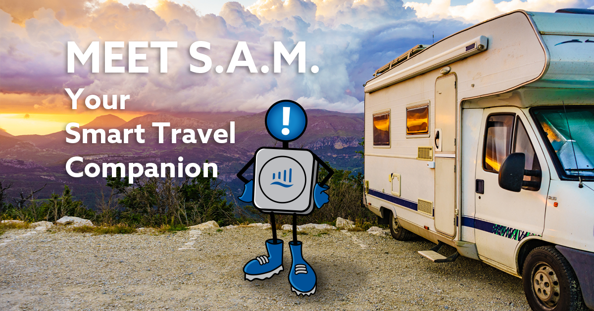 Read more about the article Meet S.A.M. – Your Smart RV Travel Companion for a Safe & Stress-Free RV Adventure